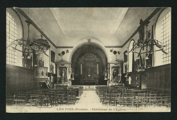 Intérieur de l'église