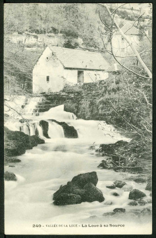La Loue à sa source