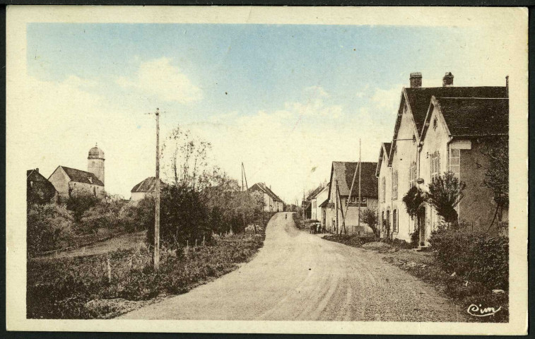 Entrée du pays, café