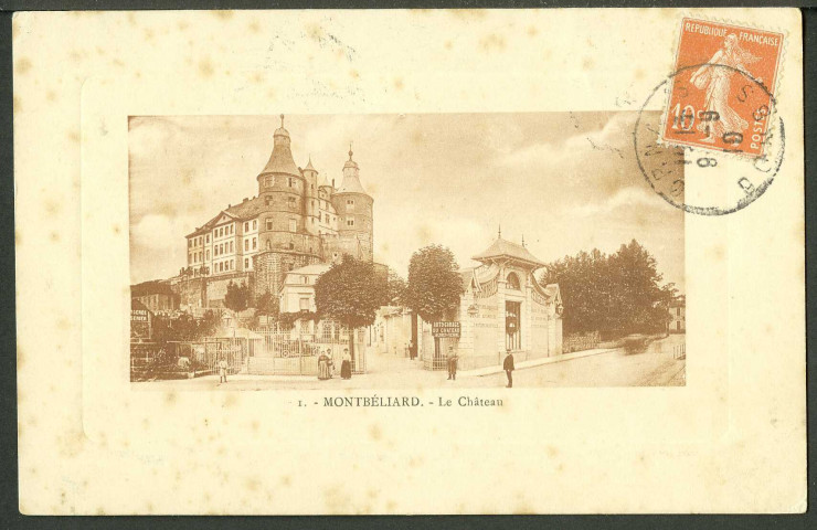 Le château de Montbéliard