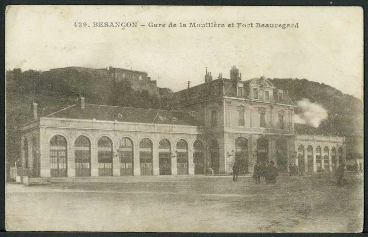 Gare de la Mouillère et fort Beauregard