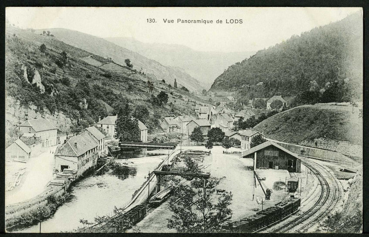 Vue panoramique de Lods