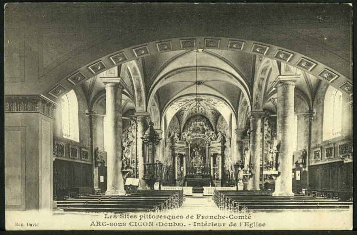 Intérieur de l'église