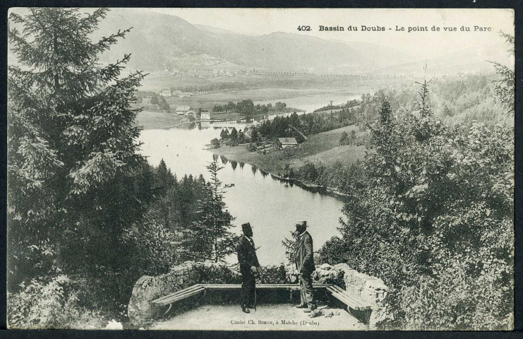 Bassin du Doubs. Le point de vue du parc