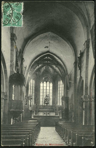 Eglise de Montbenoît "intérieur"
