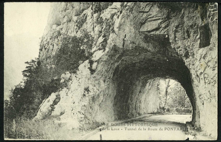 Tunnel de la route de Pontarlier