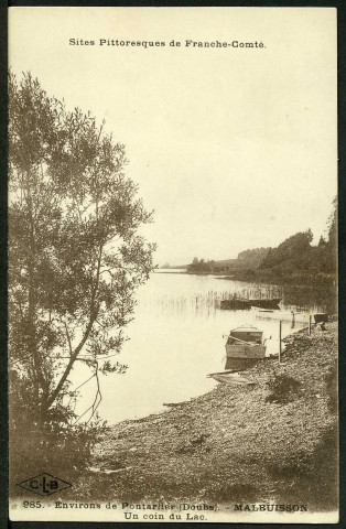 Malbuisson, un coin du lac