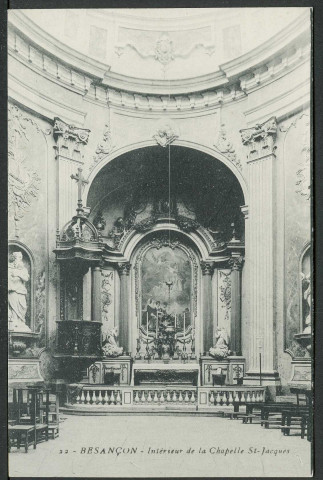 Intérieur de la chapelle Saint-Jacques
