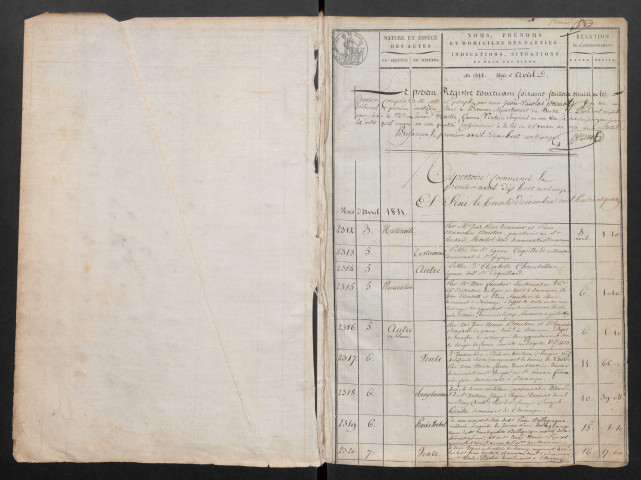 1811 (juillet-décembre)-1814