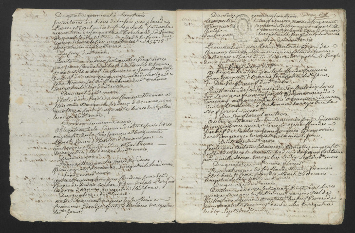 Minutes et répertoires