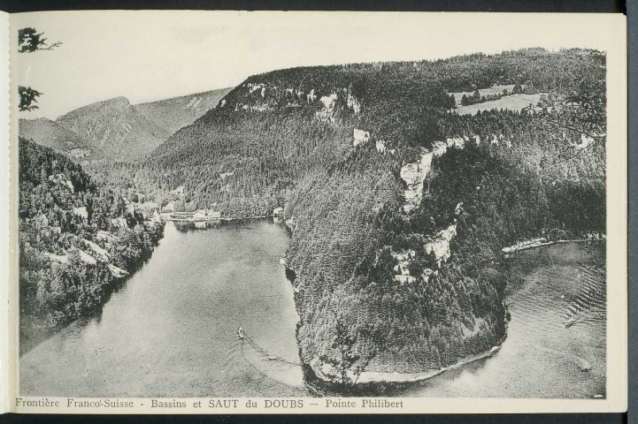Bassins et Saut du Doubs. Pointe Philibert