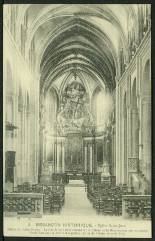 L'abside du Saint-Suaire