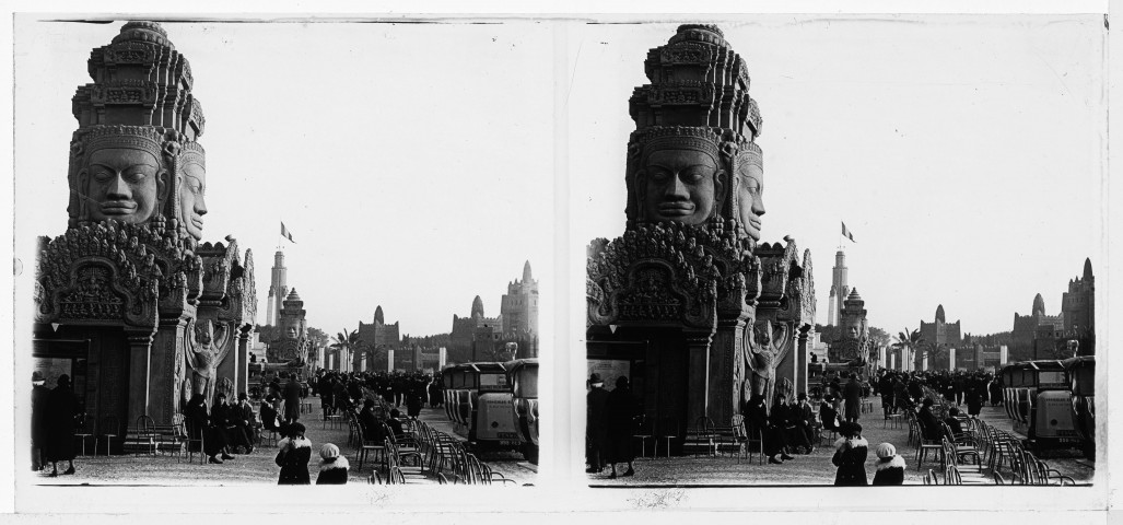 Vue générale et pavillon asiatique