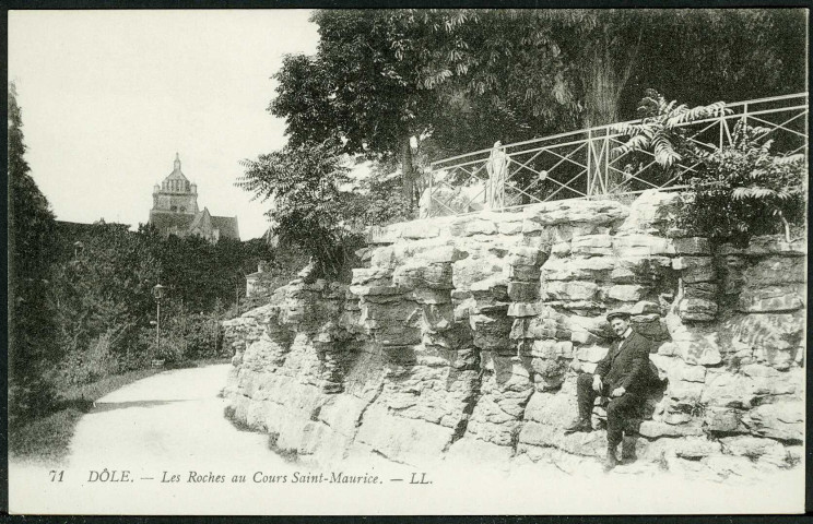 Les roches au cours Saint-Maurice