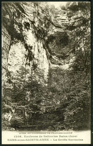 La grotte Sarrazine