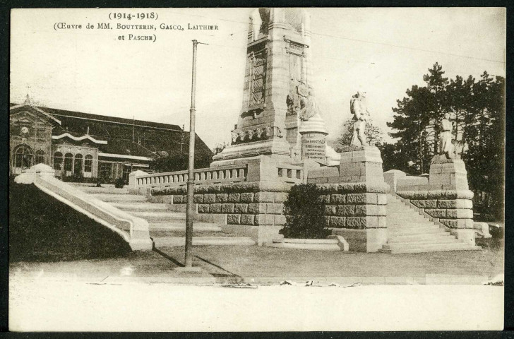 Monument élevé à la mémoire des 1531 bisontins morts pour la France pendant la grande guerre 1914-1918