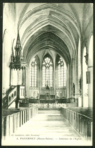 Intérieur de l'église