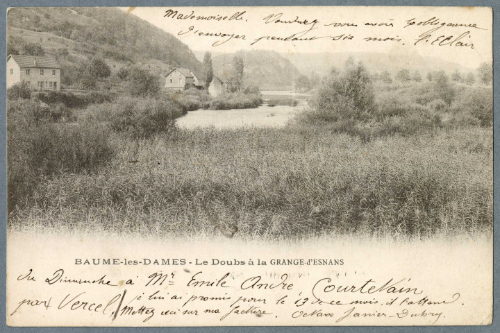 Le Doubs à la Grange-d'Esnans