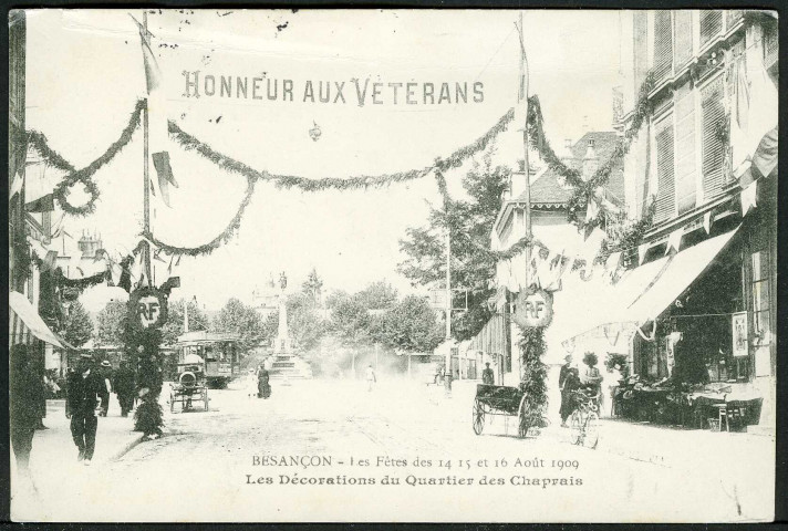 Décorations du quartier des Chaprais