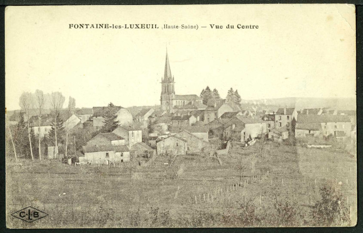 Vue du centre
