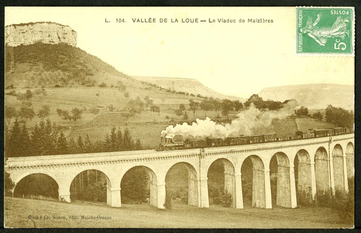 Le viaduc à Maizières