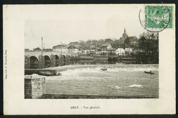 Vue générale, le pont