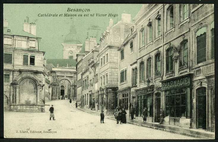 Cathédrale et maison o&ugrave; est né Victor Hugo