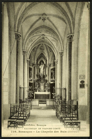 La chapelle des Buis, intérieur