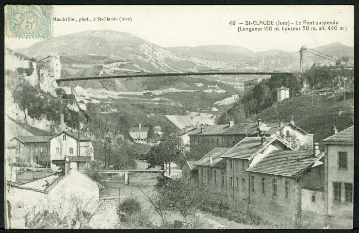 Le pont suspendu
