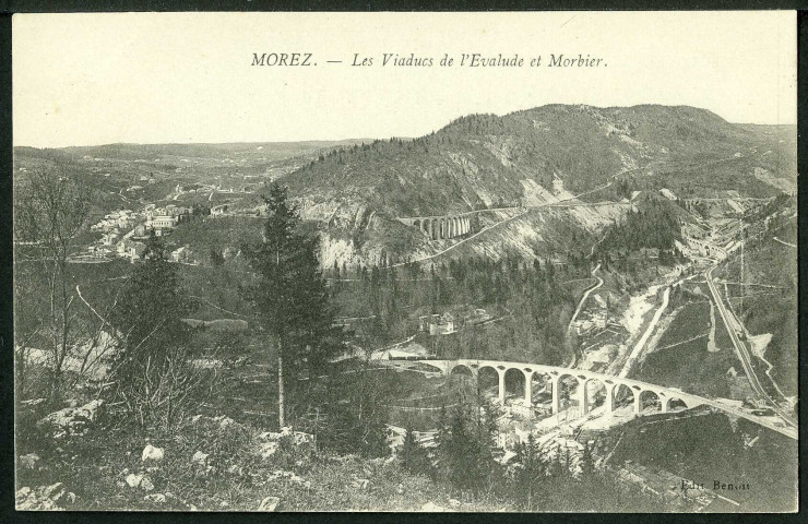 Les viaducs de l'Evalude et Morbier