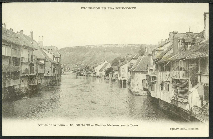 Vielles maisons sur la Loue
