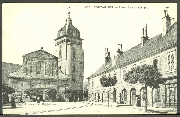 La place Sainte-Bénigne