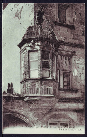 La maison du cardinal Jouffroy, la lanterne