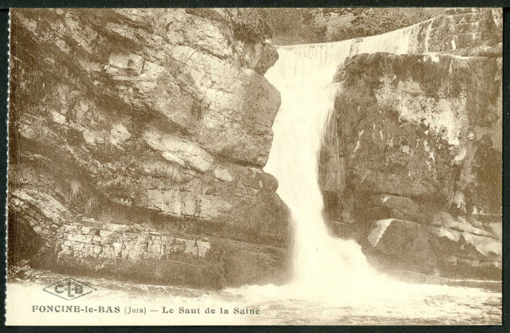 Foncine-le-Bas. Le Saut de la Saine