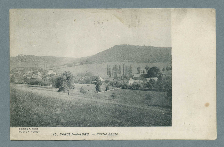 Partie haute de Sancey-le-Long