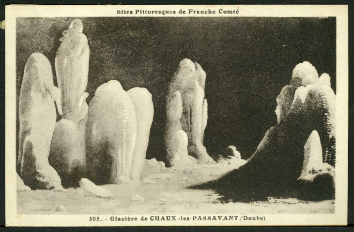 Intérieur de la glacière