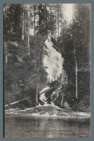 Le Doubs, cascade du Fourperet