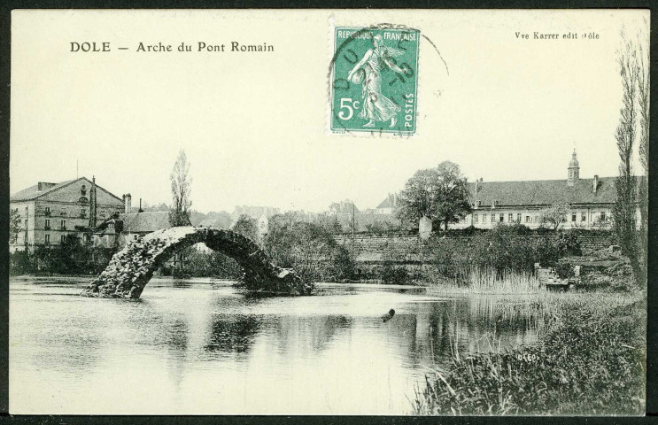 Les ruines du pont romain