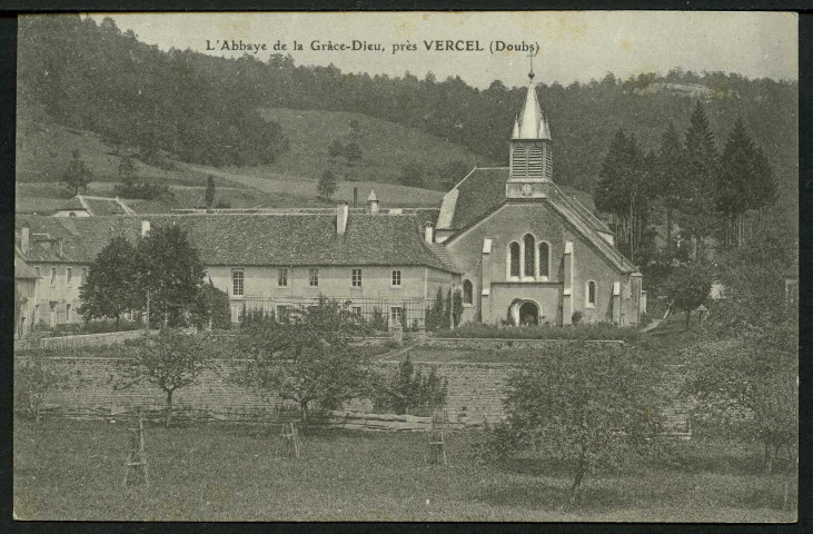 Vue de l'abbaye