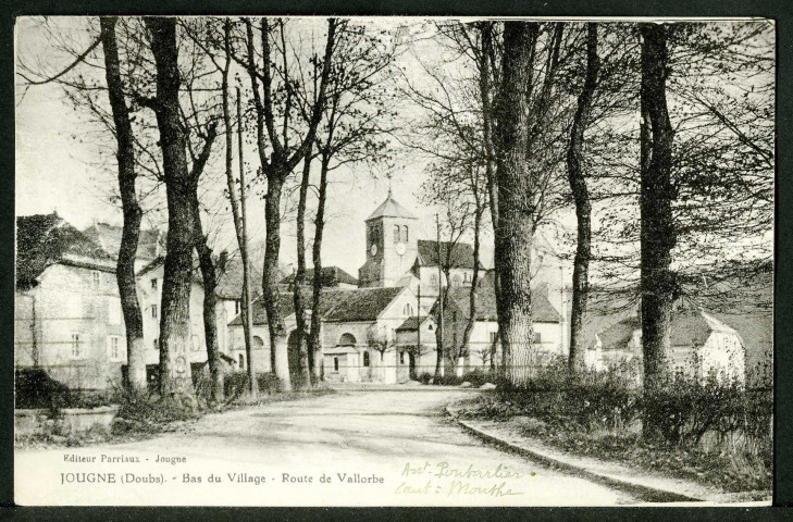 Bas du village, route de Vallorbe