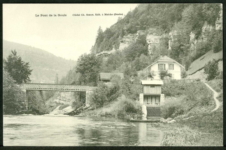 Le pont de la Goule