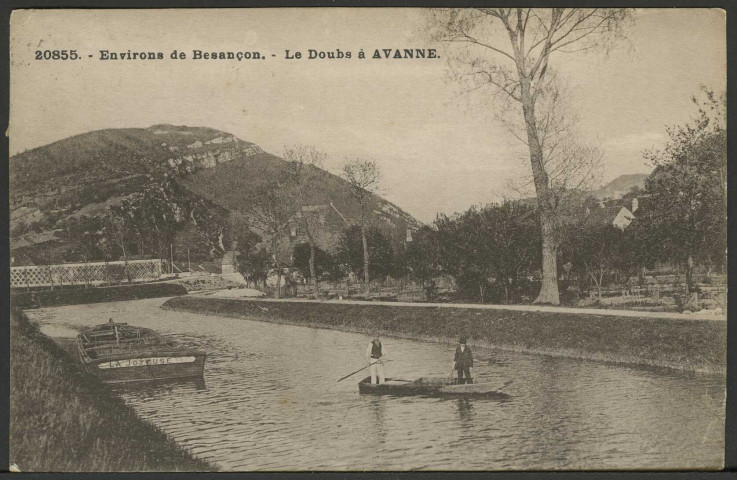 Le Doubs à Avanne