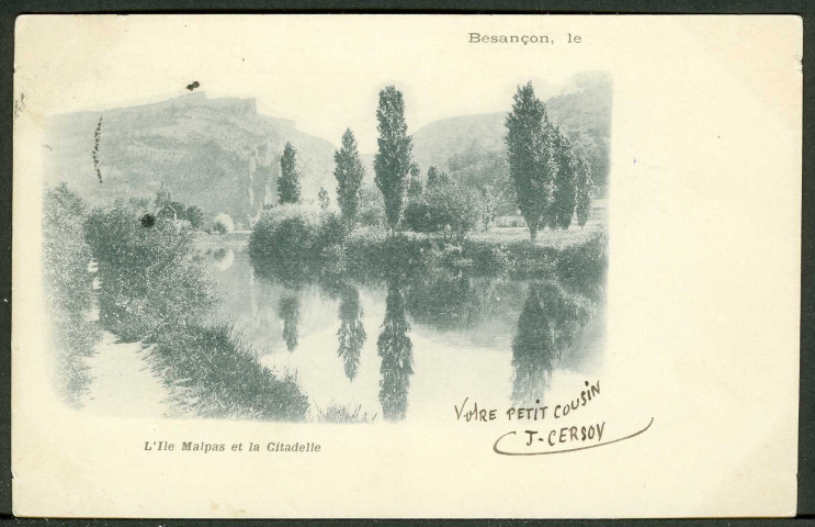 L'île Malpas et la citadelle