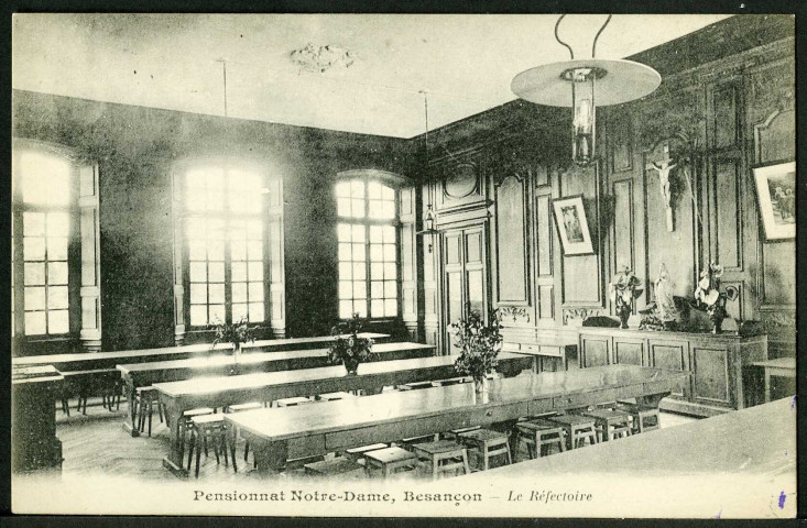 Pensionnat Notre-Dame, le réfectoire
