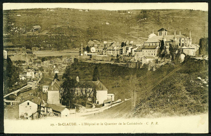 L'hôpital et le quartier de la Cathédrale