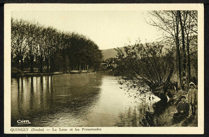 La Loue et les promenades