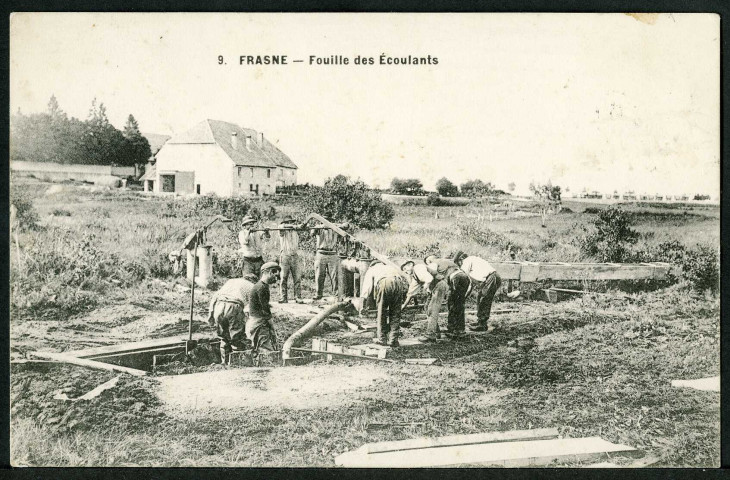 Fouille des Ecoulants