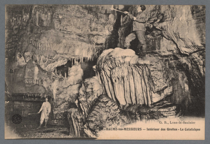 Intérieur des grottes