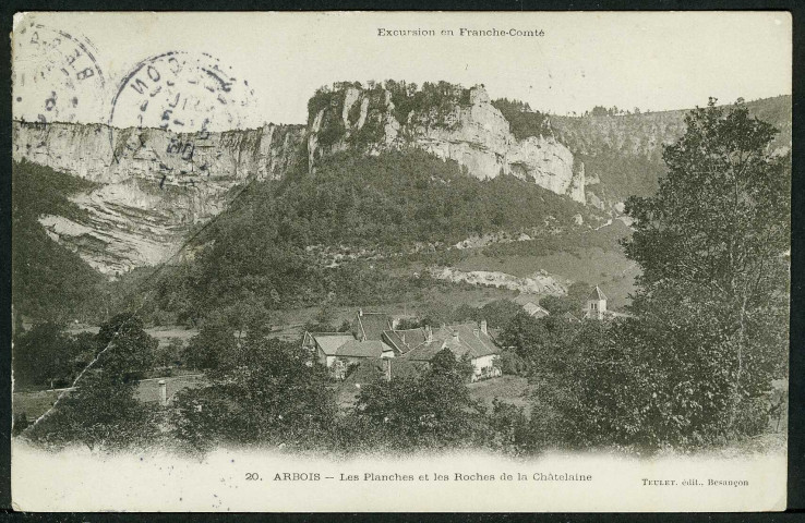 Les Planches et les rochers de la Chatelaine