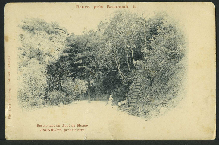 Restaurant du Bout du Monde, Bernhart, propriétaire